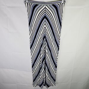 Vintage Max Studio Chevron Maxi Skirt Size S | VTG Retro Casual Indie Bohemian